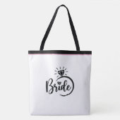 Bridge Print Tote Bag Tasche (Vorderseite)