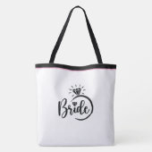 Bridge Print Tote Bag Tasche (Rückseite)