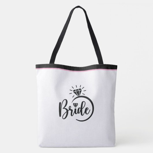 Bridge Print Tote Bag Tasche (Rückseite)