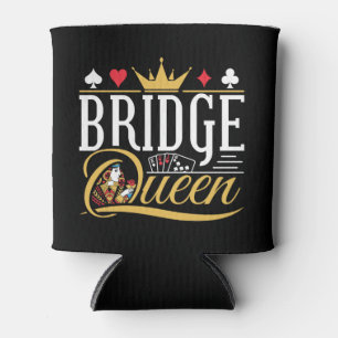 Bridge Queen Card Game Women Dosenkühler