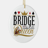 Bridge Queen Keramik Ornament (Rechts)