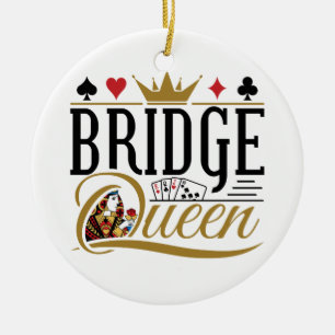 Bridge Queen Keramik Ornament