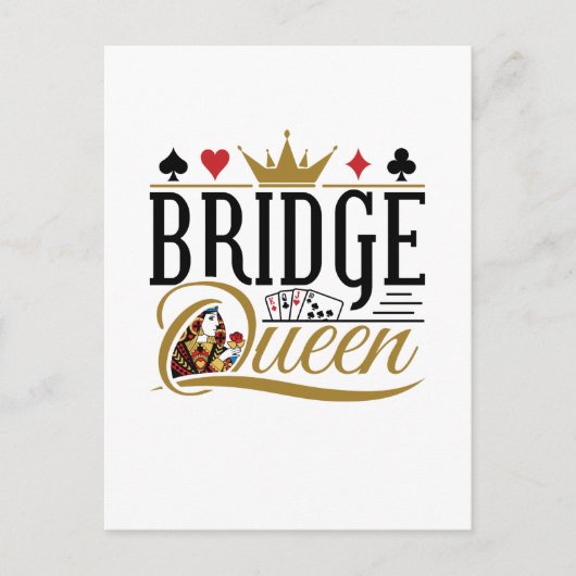 Bridge Queen Postkarte (Vorderseite)