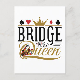 Bridge Queen Postkarte