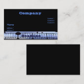 Bridge Railing Business Card Visitenkarte (Vorne/Hinten)