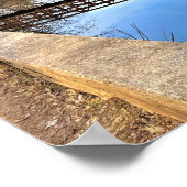 Bridge Reflection Poster (Ecke)