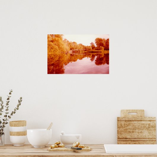 Bridge Reflections Poster (Küche)