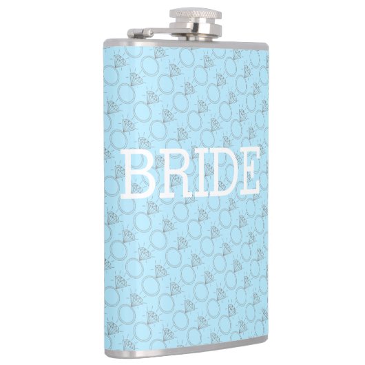 Bridge "Something Blue" Flask Flachmann (Rechts)