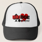 Bridge-Spieler Hut Truckerkappe (Vorderseite)