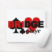 Bridge-Spieler mousepad (Mit Mouse)