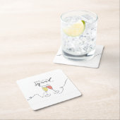 Bridge Squad Champagne Toast Paper Untersetzer (Vor Ort)