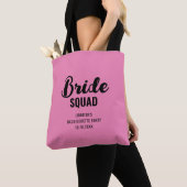 Bridge Squad Name Brautparty Junggeselinnen-Abschi Tasche (Von Nahem)