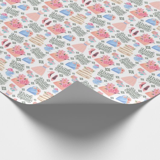 Bridge Squad Wedding Paper Geschenkpapier (Ecke)