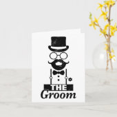Bridge Squat Groom Bachelor Party Karte (Gelbe Blume)