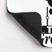 Bridge Squat Groom Bachelor Party Mousepad (Ecke)