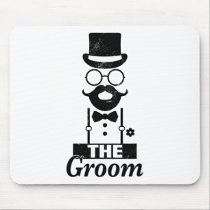 Bridge Squat Groom Bachelor Party Mousepad