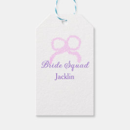 Bridge-Staffel Rosa Glitzer Bugstar Bräunungsname Geschenkanhänger