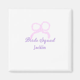 Bridge-Staffel Rosa Glitzer Bugstar Bräunungsname Magnet