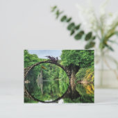 Bridge Stone Dragon II Postkarte (Stehend Vorderseite)