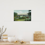Bridge Street View von Hadley Bridge Poster (Küche)