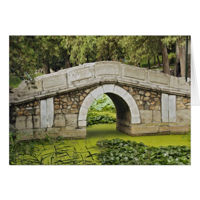 Bridge, Summer Palace, Peking, China (Vorderseite (Horizontal))