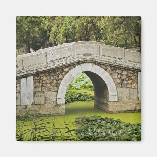 Bridge, Summer Palace, Peking, China Magnet (Vorne)