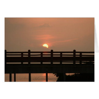 "Bridge sunset" von Larry Coressel