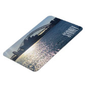 Bridge-Sydney-Sonnenschein Magnet (Linke Seite)