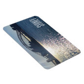 Bridge-Sydney-Sonnenschein Magnet (Rechte Seite)
