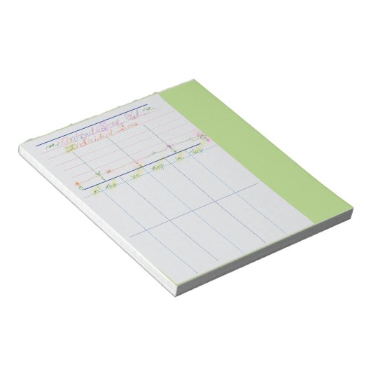 Bridge Tally Pad Notizblock (angewinkelt)