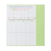 Bridge Tally Pad Notizblock (Vorderseite)