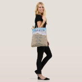 Bridge to Be Blue Beach Waves Sandy Toes Tasche (Am Model)