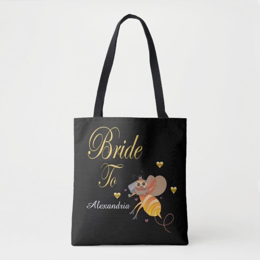 Bridge to be Bridal Personalize Tasche (Vorderseite)