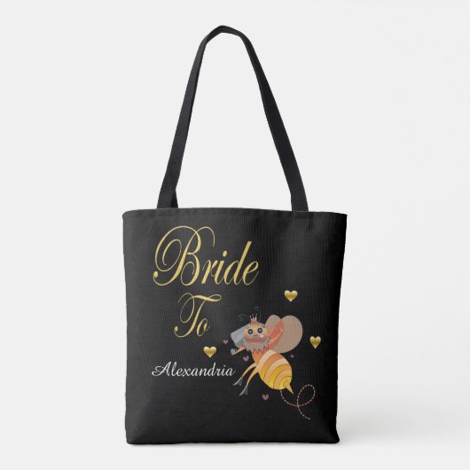 Bridge to be Bridal Personalize Tasche (Rückseite)
