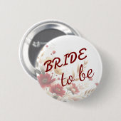 Bridge to be Button floral Minimal einfach (Vorne & Hinten)