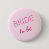 Bridge to be button pastel pink (Vorderseite)