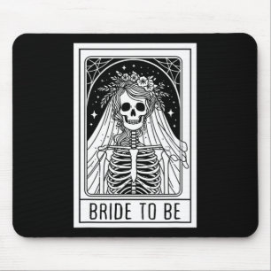 Bridge to be Gothic Skeleton Tarot Card Bacheloret Mousepad