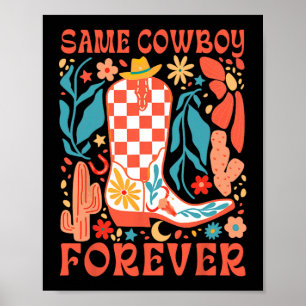 Bridge to be Howdy Western Bachelorette Same Cowbo Poster