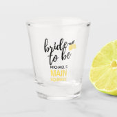 Bridge to Be Lemons Hauptpresse Personalisiert Schnapsglas (Vorderseite)