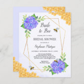 Bridge to be Lila Hydrangea Brautparty laden (Vorne/Hinten)