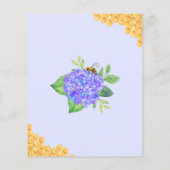 Bridge to be Lila Hydrangea Brautparty laden (Rückseite)