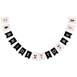 Bridge to be Lingerie Bridal Bachelorette Wimpelkette