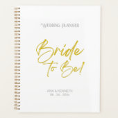 Bridge to be Planner . Bestes Bridal Geschenk Planer (Vorderseite)