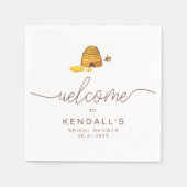 Bridge to Bee Napkins Serviette (Vorderseite)