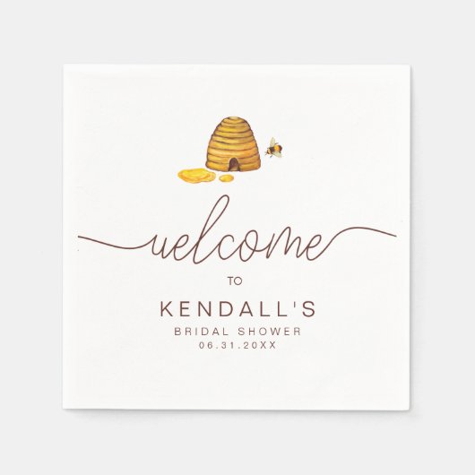 Bridge to Bee Napkins Serviette (Vorderseite)