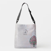 Bridge Tote Bag - Custom Crossbody mit Name & Datu Tragetaschen Mit Langen Trägern (Rückseite)