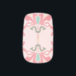 Bridge Vintag Damask Heirloom Jede Farbe Minx Nagelkunst<br><div class="desc">Vintage Blumenschäume Farbe Farbe Farbe Farbe Hintergrund (mit blassrosa verstaubtem antikem Rosa dargestellt) - zum Ändern der Farbe klicken auf anpassen,  bearbeiten - mit dem Farbbearbeitungstool auf eine beliebige Farbe umschalten</div>