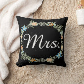 Bridge Vintage Blumengartenwirbel Kissen (Decke)