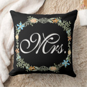 Bridge Vintage Blumengartenwirbel Kissen (Decke)