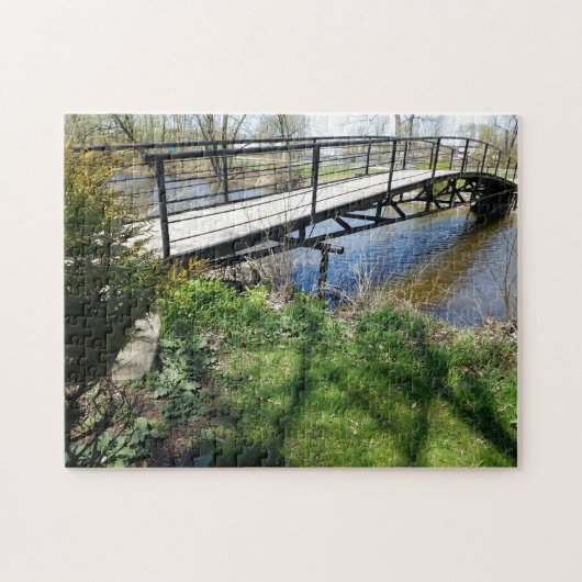Bridge Walkway Water River Pond Puzzle (Horizontal)